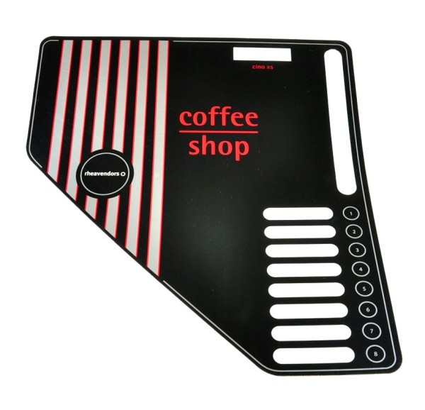 Frontpaneel fuer Steigler Cino XS V2 Steigler Rheavendors Cino Frontpaneel V2