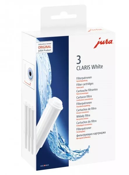 Jura Filterpatrone Claris White 3 Stueck Jura Claris White Filterpatrone 1
