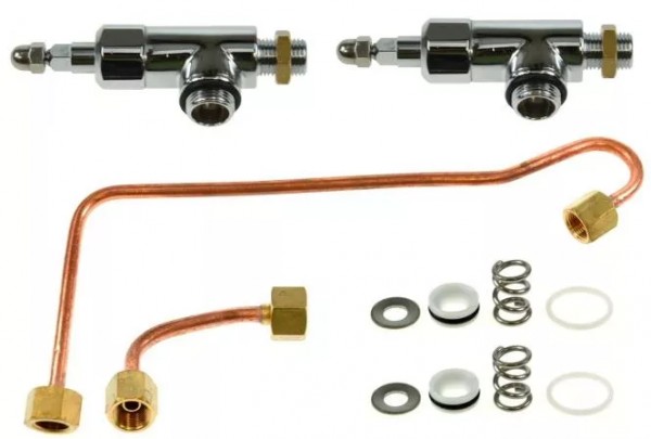 Dampf Heisswasserventil Set fuer ECM III Serie 0